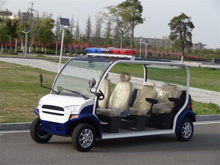 六座敞開式電動車巡邏車