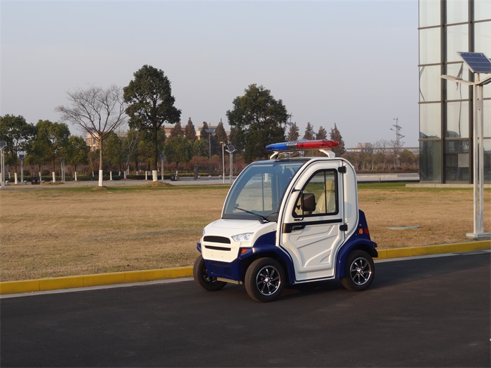 兩座封閉式電動(dòng)巡邏車(chē)