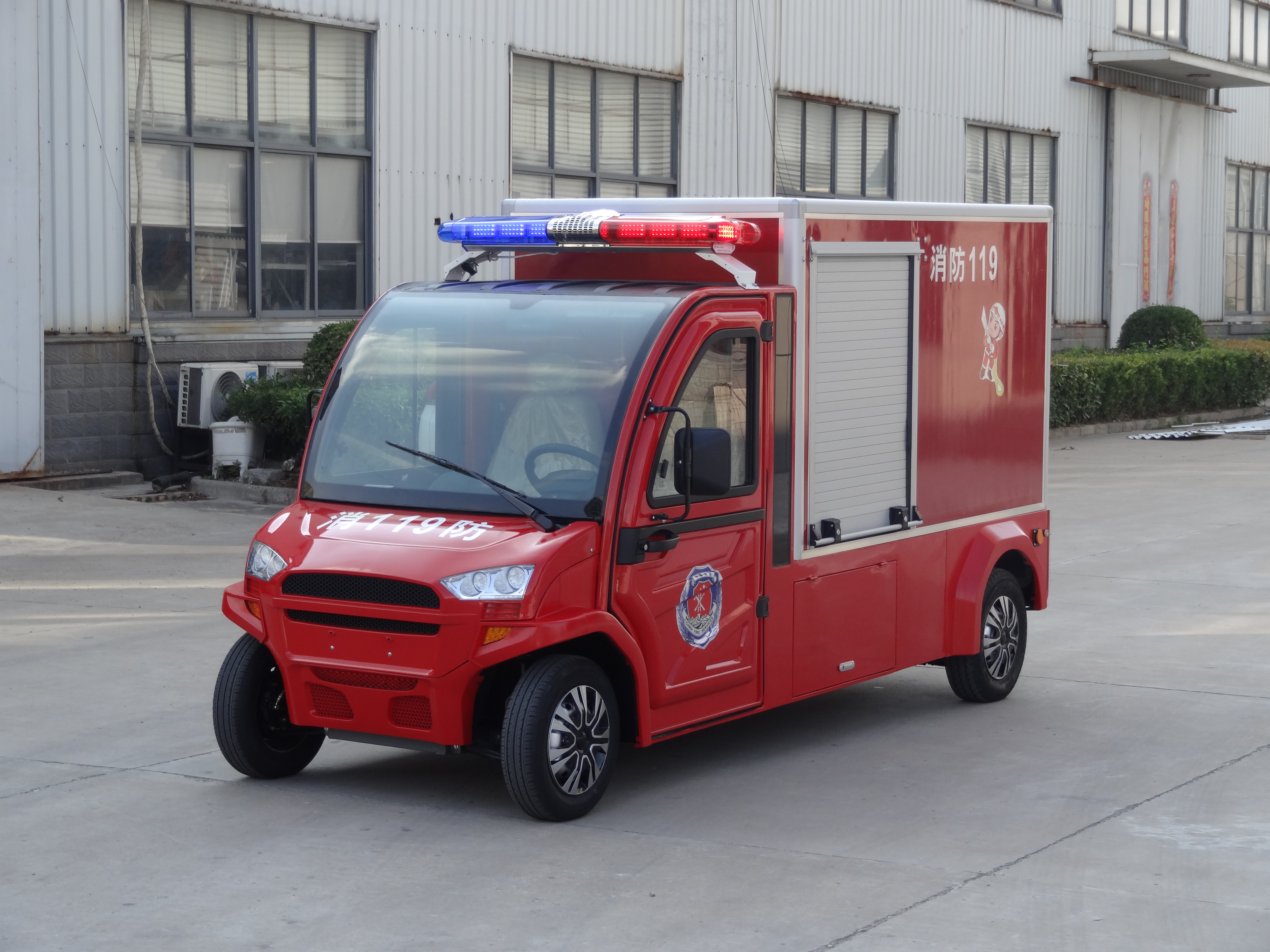 1噸水箱電動消防車