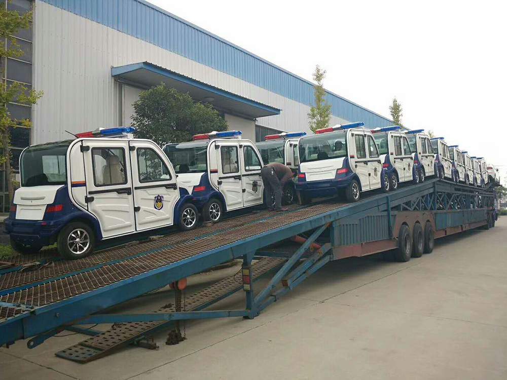 電動(dòng)巡邏車發(fā)貨